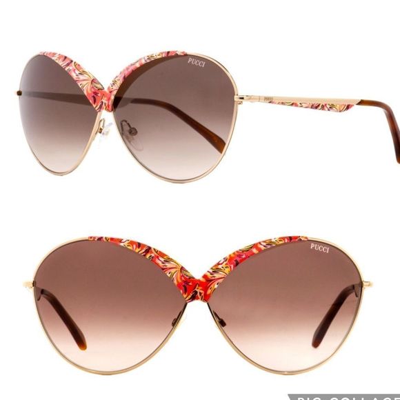 Emilio Pucci Butterfly Sunglasses - Picture 5 of 13